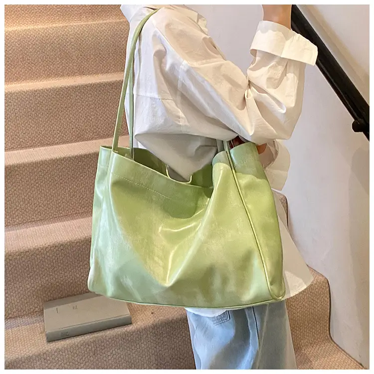 Yellow Large Armpit Tote Bag for Women 2025 — feature 10