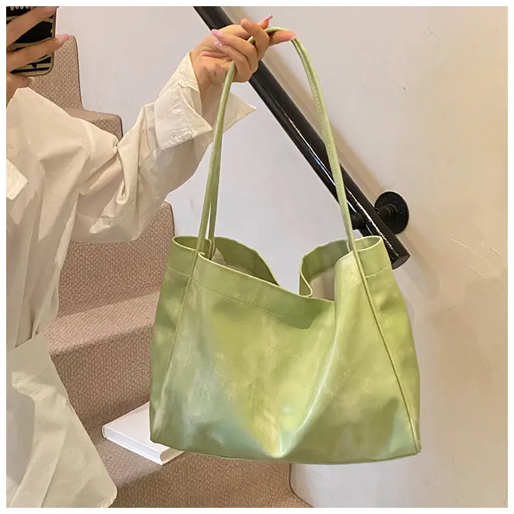 Yellow Large Armpit Tote Bag for Women 2025 — feature 11