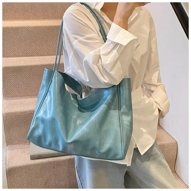 Yellow Large Armpit Tote Bag for Women 2025 — feature 13
