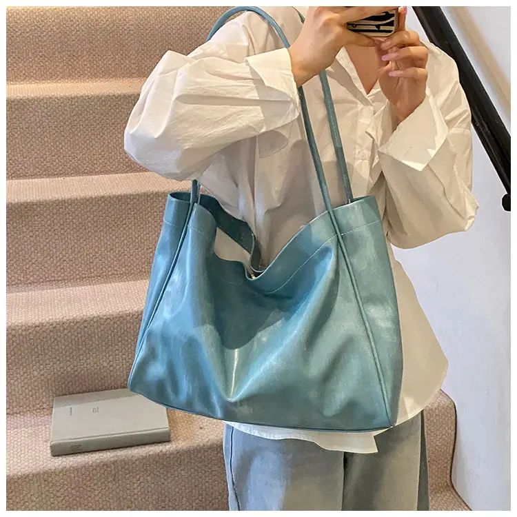 Yellow Large Armpit Tote Bag for Women 2025 — feature 14