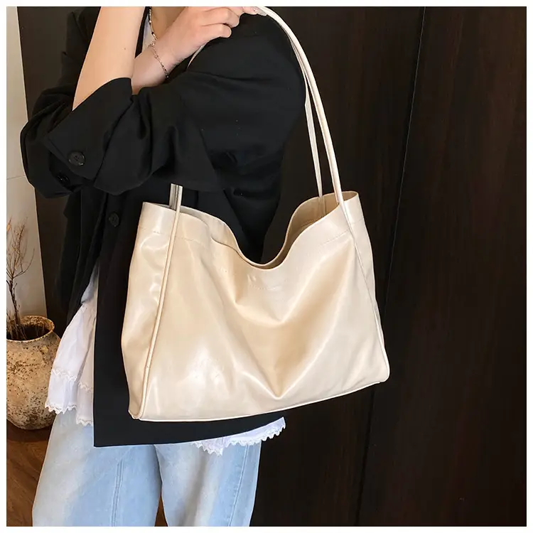 Yellow Large Armpit Tote Bag for Women 2025 — feature 19