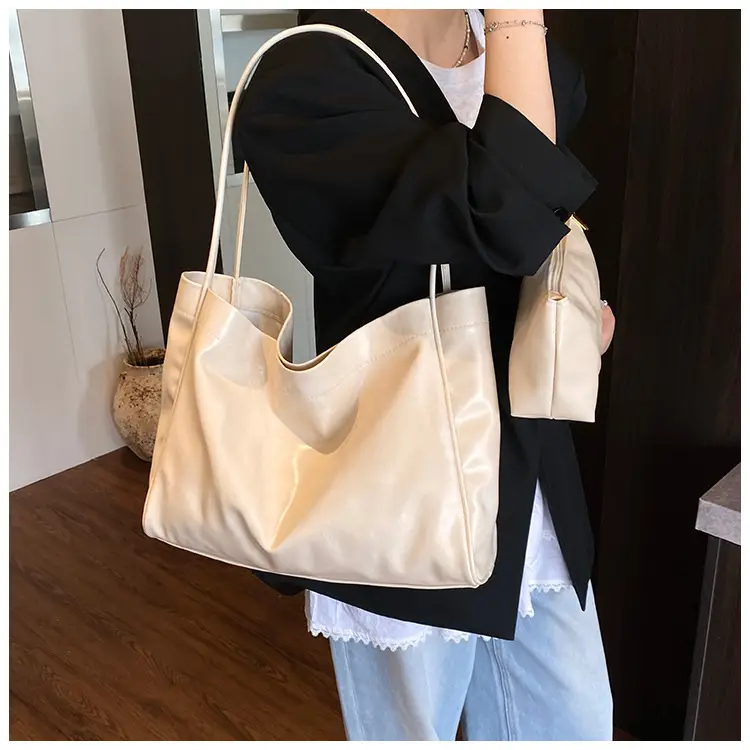 Yellow Large Armpit Tote Bag for Women 2025 — feature 20