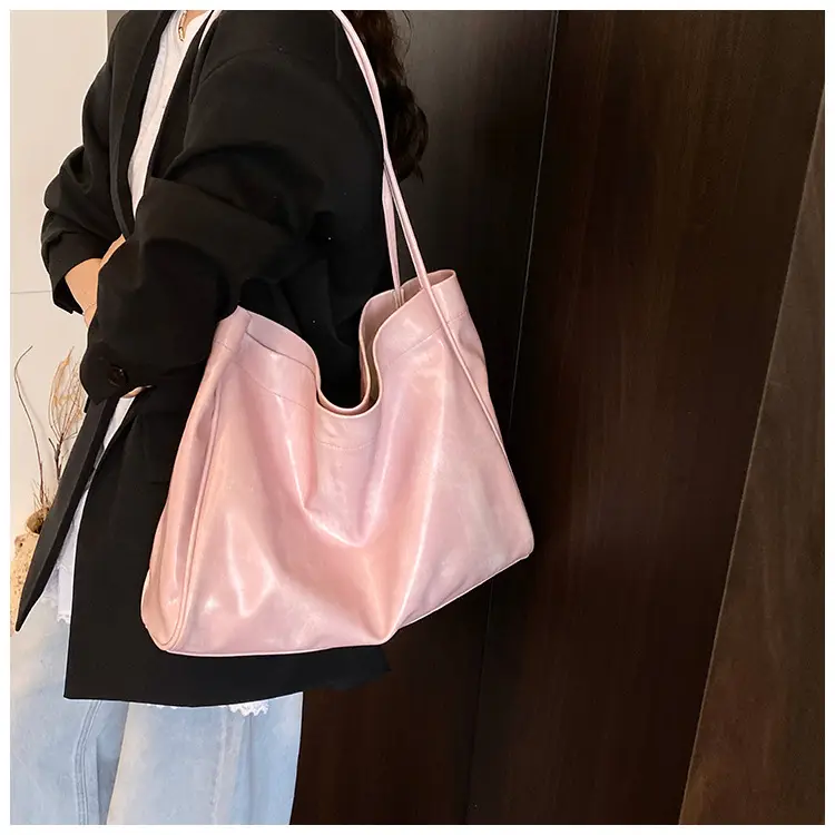 Yellow Large Armpit Tote Bag for Women 2025 — feature 22