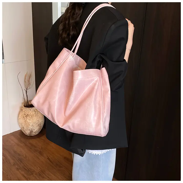 Yellow Large Armpit Tote Bag for Women 2025 — feature 23