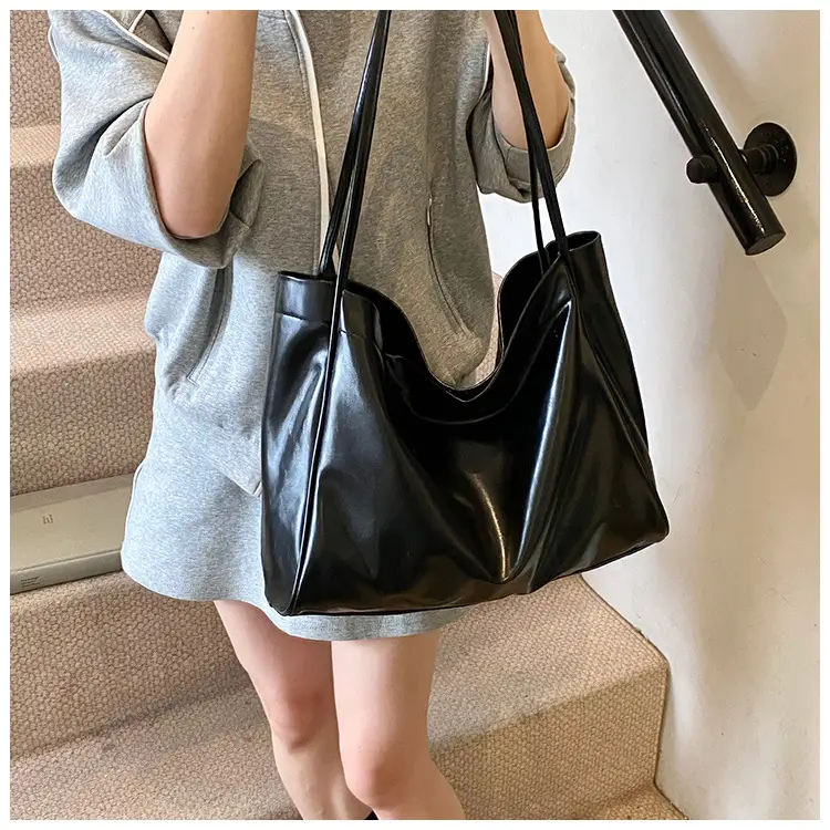 Yellow Large Armpit Tote Bag for Women 2025 — feature 6