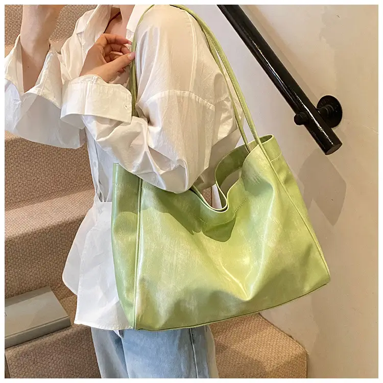Yellow Large Armpit Tote Bag for Women 2025 — feature 9