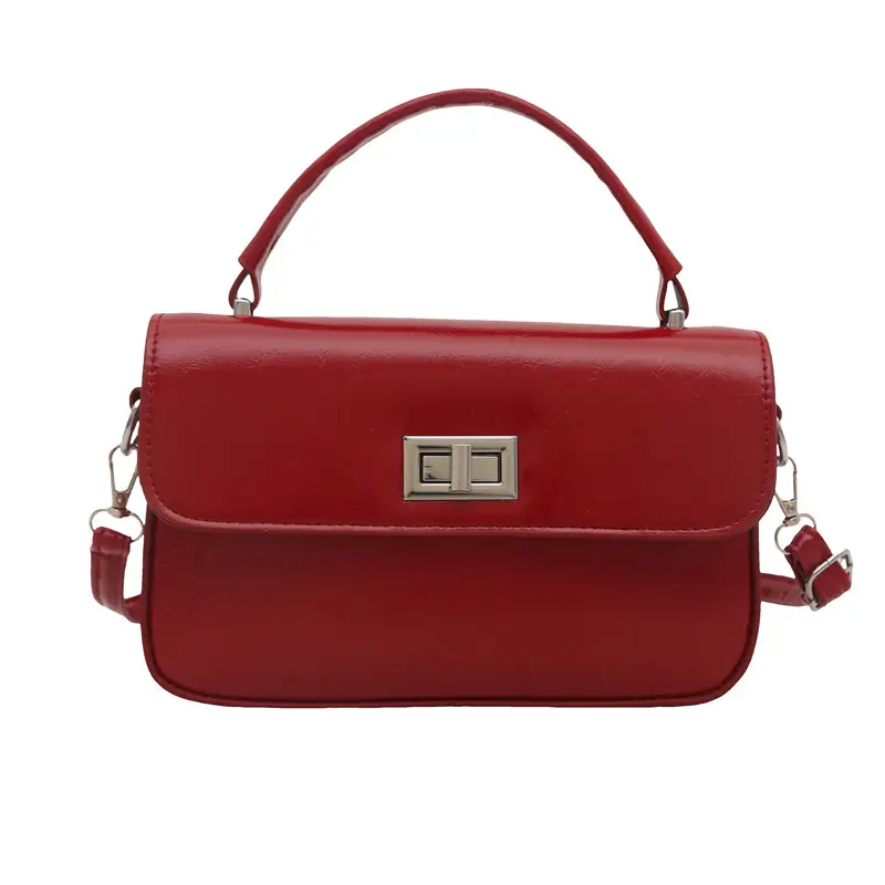 Elegant White Square Satchel Bag for Women - Image 10