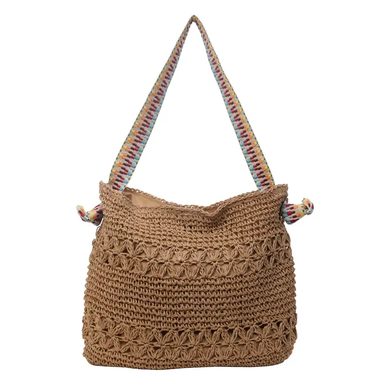 Straw Woven Shoulder Bag for Women 2026 Summer - Image 7