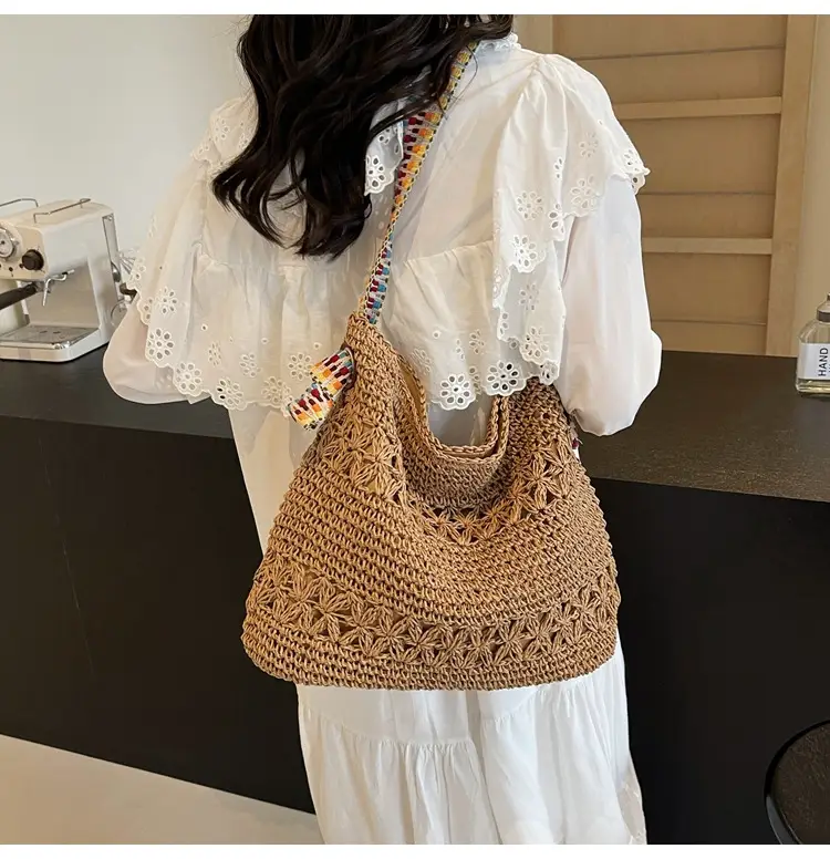 Straw Woven Shoulder Bag for Women 2026 Summer — feature 26