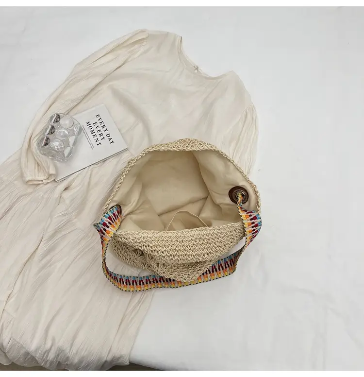 Straw Woven Shoulder Bag for Women 2026 Summer — feature 8