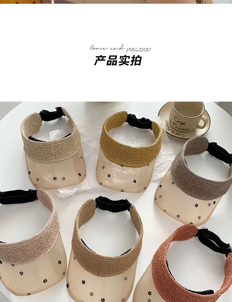 Women Straw Sun Hat for Summer Outdoor Sports — feature 24