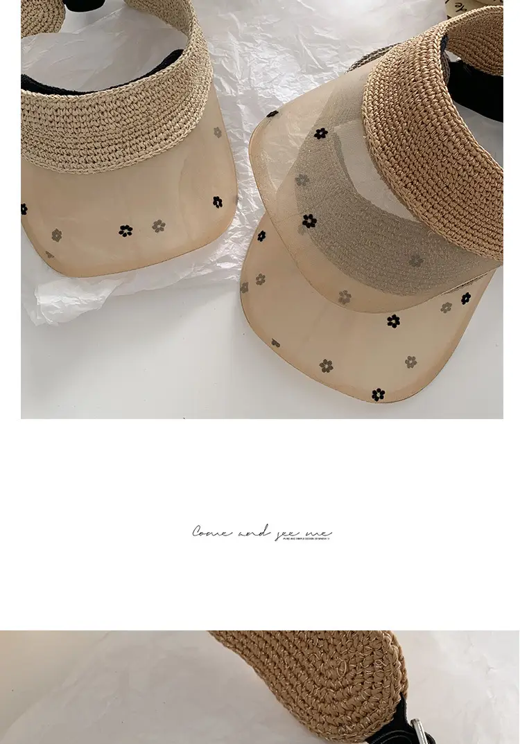 Women Straw Sun Hat for Summer Outdoor Sports — feature 26