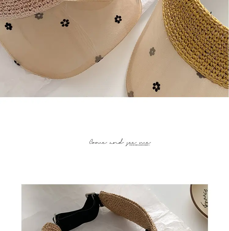 Women Straw Sun Hat for Summer Outdoor Sports — feature 29
