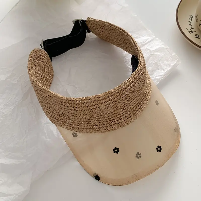 Women Straw Sun Hat for Summer Outdoor Sports - Image 3