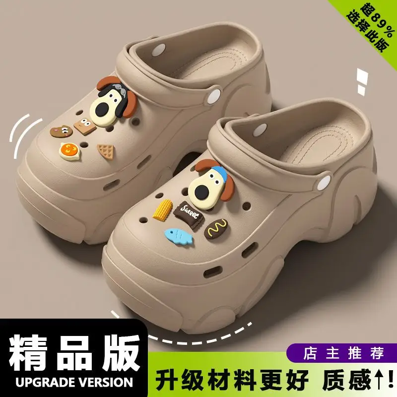 Cartoon Wear-Resistant Summer Baotou Slippers Non-Slip Eva New Non-Stinky Clogs Women's Casual Outer Wear Work Clothing Two-Wear - Image 25