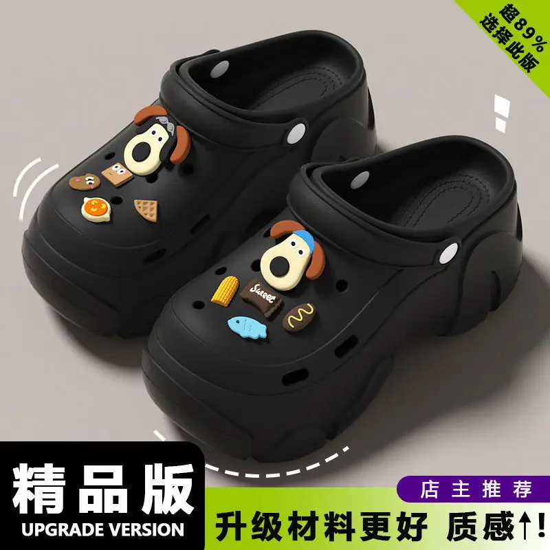 Cartoon Wear-Resistant Summer Baotou Slippers Non-Slip Eva New Non-Stinky Clogs Women's Casual Outer Wear Work Clothing Two-Wear - Image 26