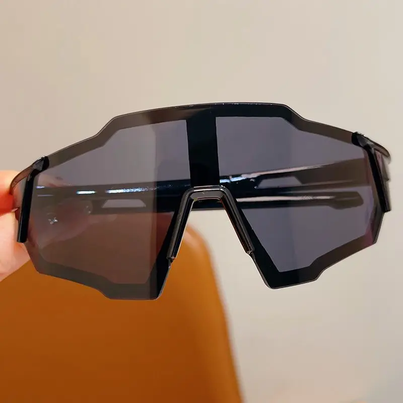 Children's Anti-UV Cycling Sunglasses White Windproof