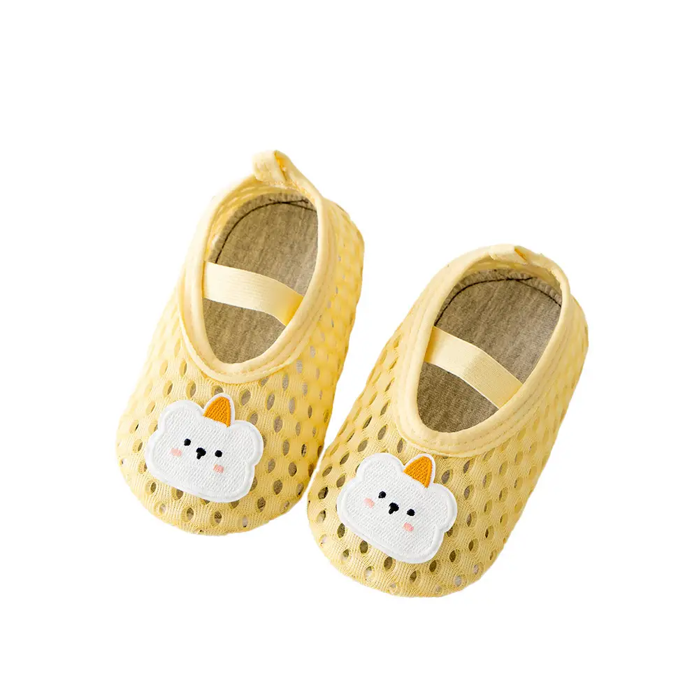 Spring and Summer Soft-Soled Baby Shoes, Toddler Shoes, Cartoon Shoes, 6-12 Months, Non-Slip Fabric Sole, Front-Tie Floor Shoes - Image 11