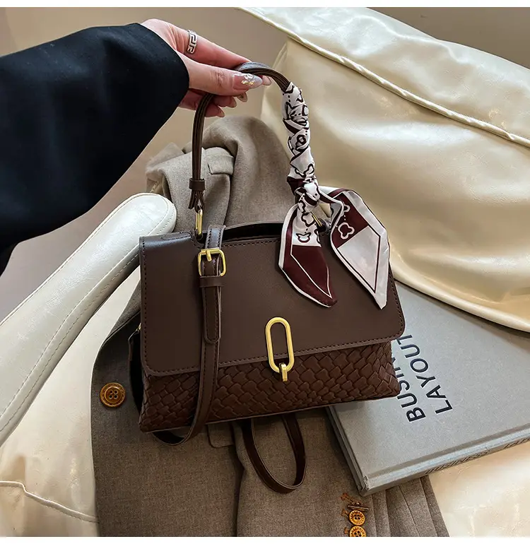 Women's Crossbody Shoulder Bag Cream White Embroidered 2025 - Image 3