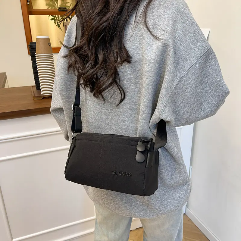 Women Textured Crossbody Bag Tan Travel Casual — feature 15