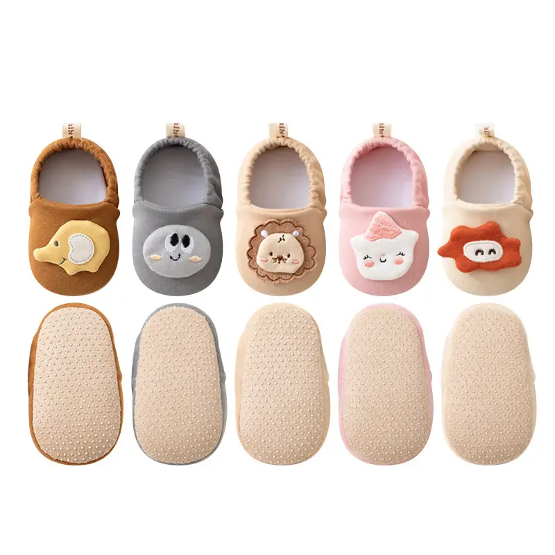 Pink Cartoon Toddler Soft Sole Shoes 6-12M