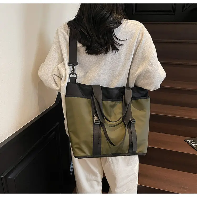 Trendy Black & White Shoulder Bag for Travel & Commute — feature 27