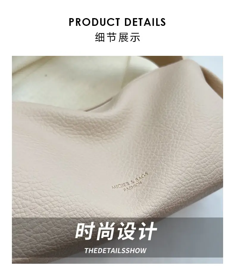 Women's Pink Textured Shoulder Bag 2026 — feature 12