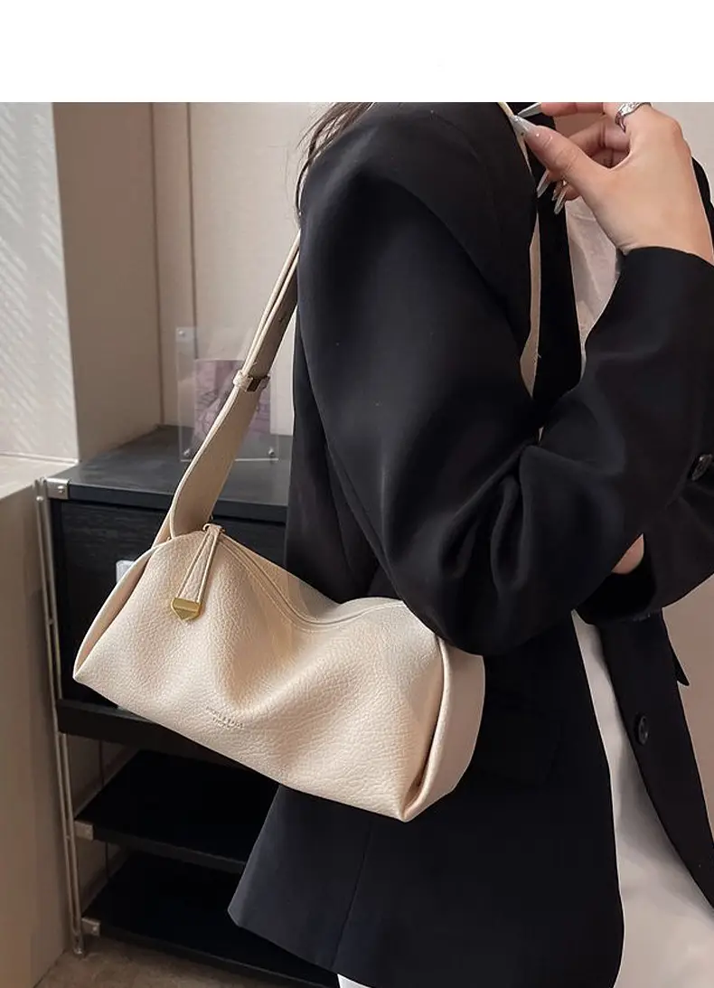 Women's Pink Textured Shoulder Bag 2026 — feature 9
