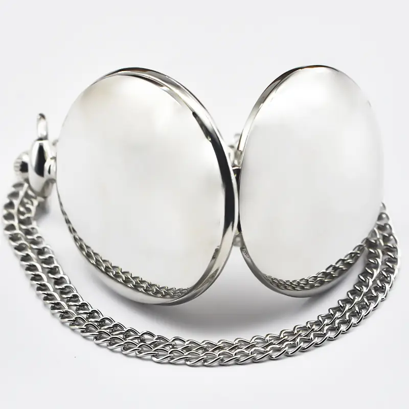 Double-Sided Glossy Flip Pocket Watch for Men Women — feature 7