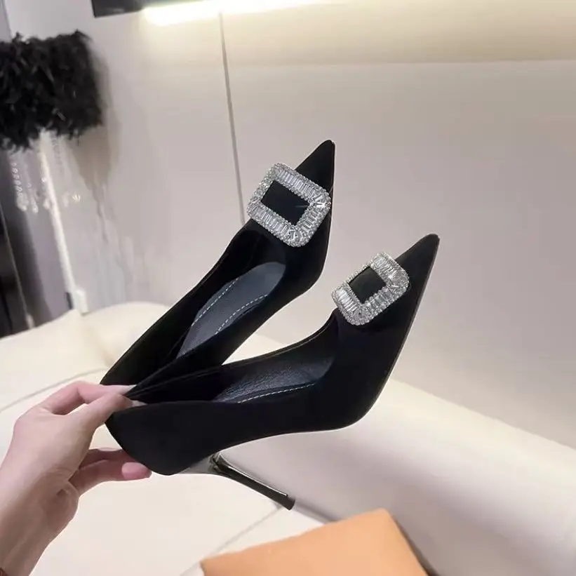 Black Stiletto High Heels for Women 2026 Spring — feature 1