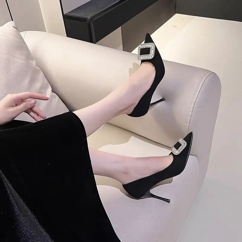 Black Stiletto High Heels for Women 2026 Spring — feature 2