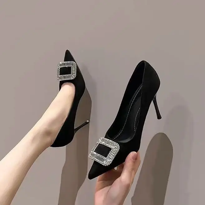 Black Stiletto High Heels for Women 2026 Spring — feature 3