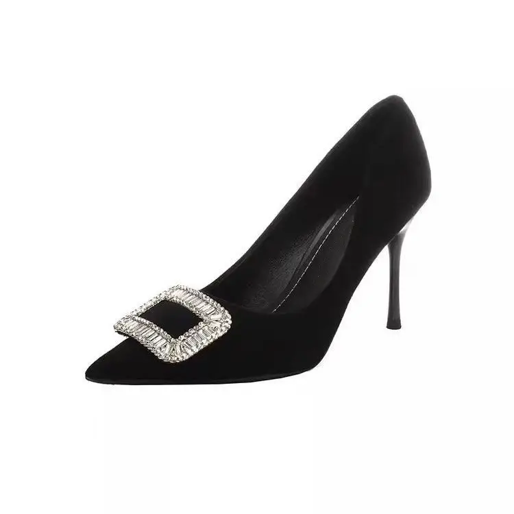 Black Stiletto High Heels for Women 2026 Spring — feature 6