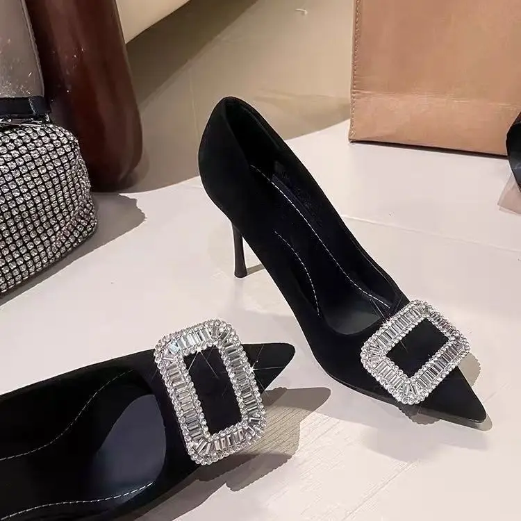Black Stiletto High Heels for Women 2026 Spring — feature 7