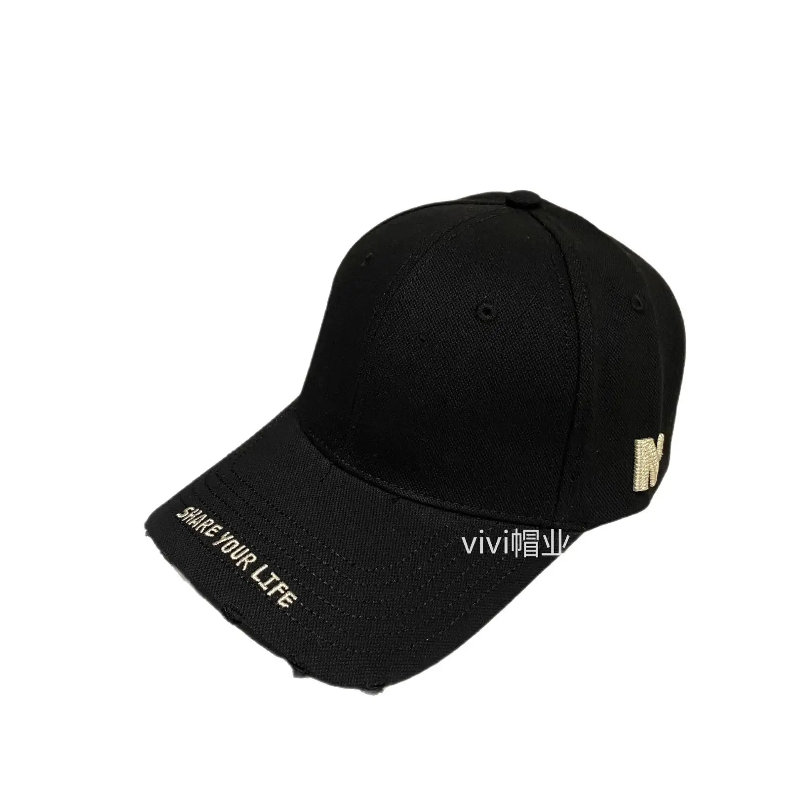 Korean Letter Embroidered Baseball Caps Women's Fashion - Image 9