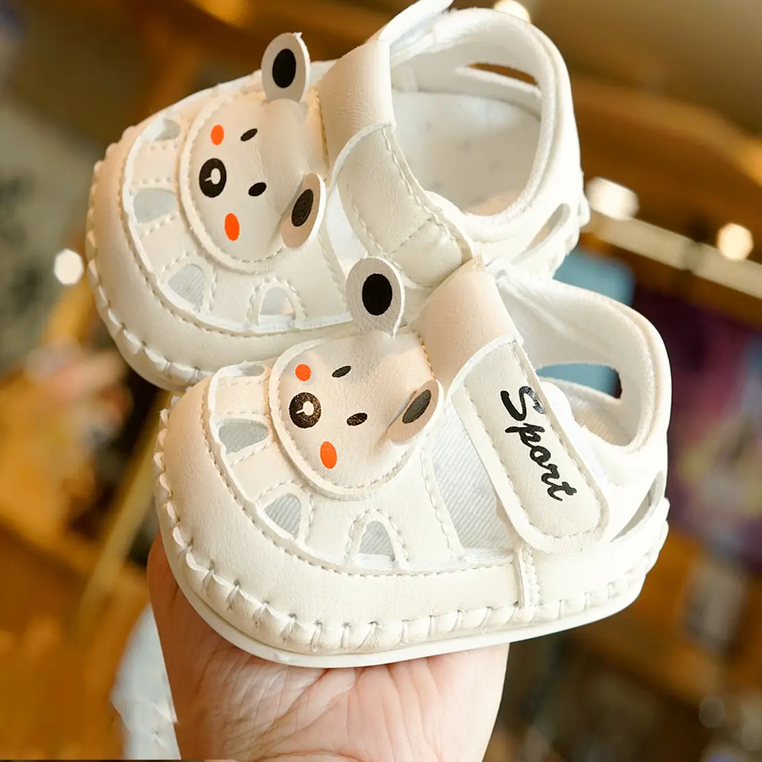 Baby Sandals Soft Sole Non-Slip Summer 0-1 Yrs
