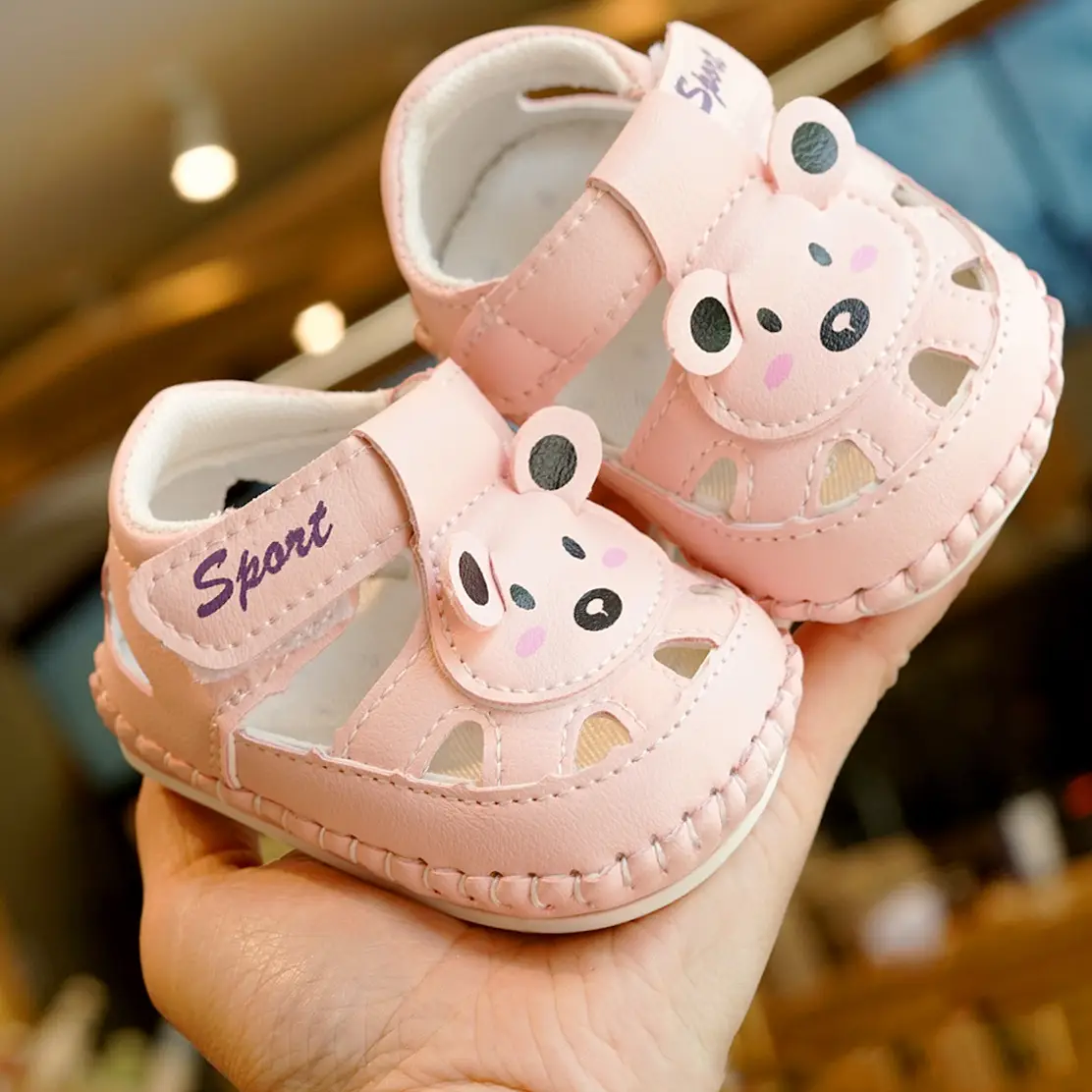 Baby Sandals Soft Sole Non-Slip Summer 0-1 Yrs