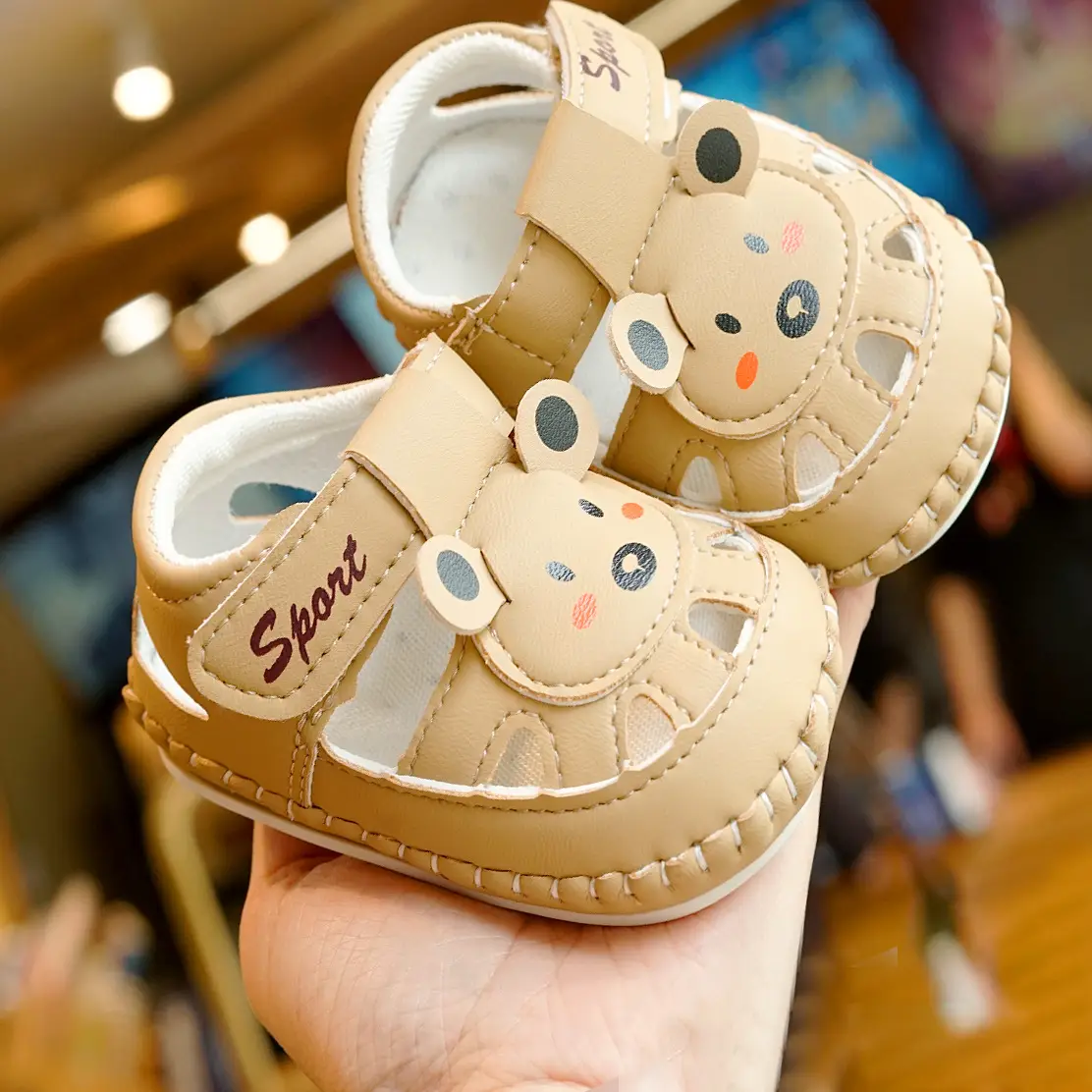 Baby Sandals Soft Sole Non-Slip Summer 0-1 Yrs