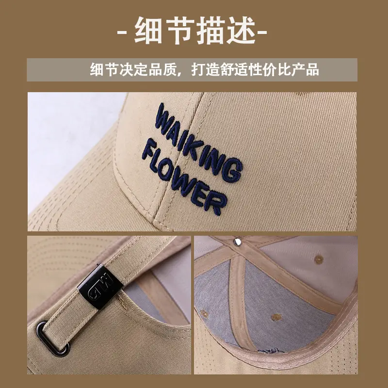 Men's Waterproof Walking Flower Cap - Image 5