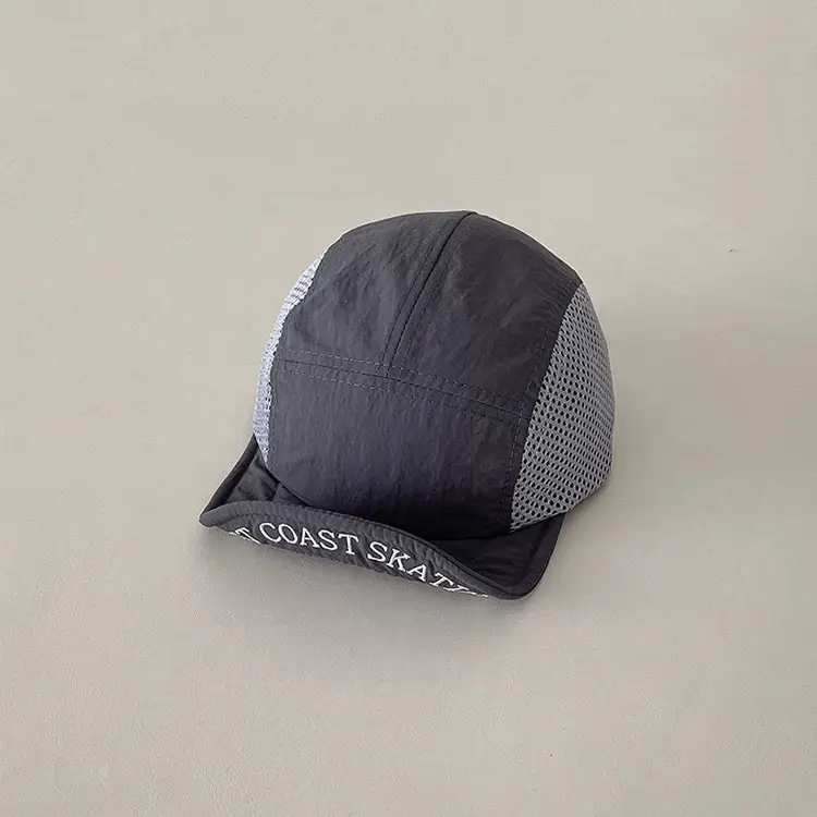 Purple Mesh Beach Cap for Boys Girls Quick Dry - Image 2