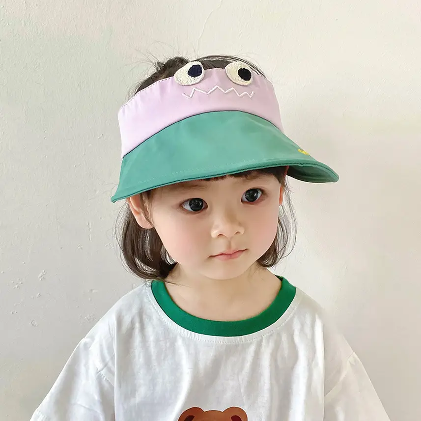 Blue Duck Tongue Sunscreen Hat for Baby Boys Girls Large Bristle - Image 6