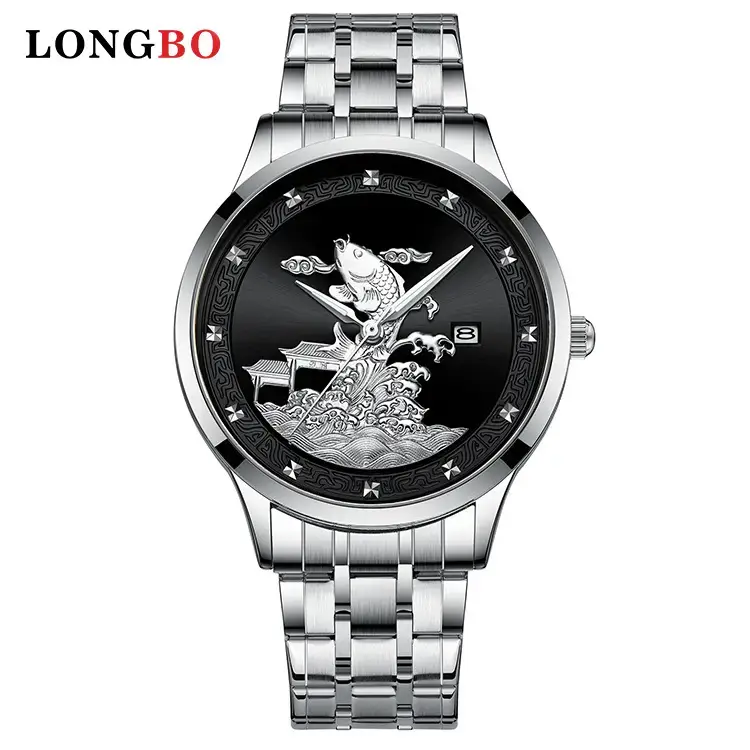 Longbo Gold Butterfly Watch for Men - Image 5
