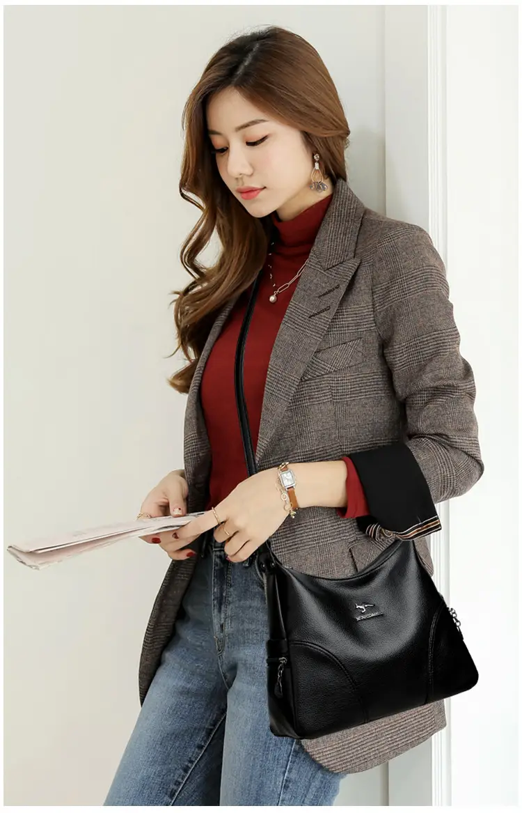 Brown Leather Crossbody Bag for Women — feature 14