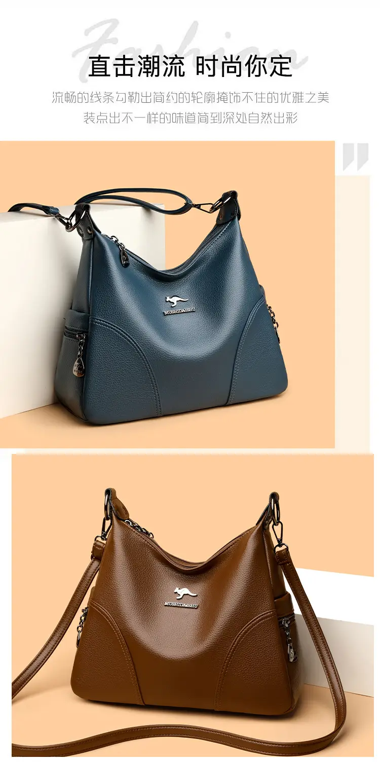 Brown Leather Crossbody Bag for Women — feature 8