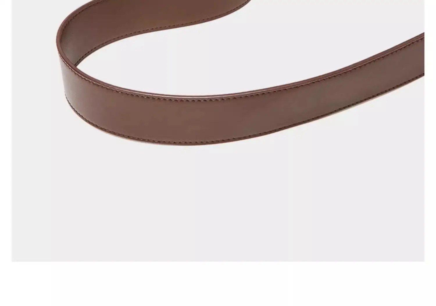 Women's Brown Leather Shoulder Bag with Crossbody Strap — feature 11