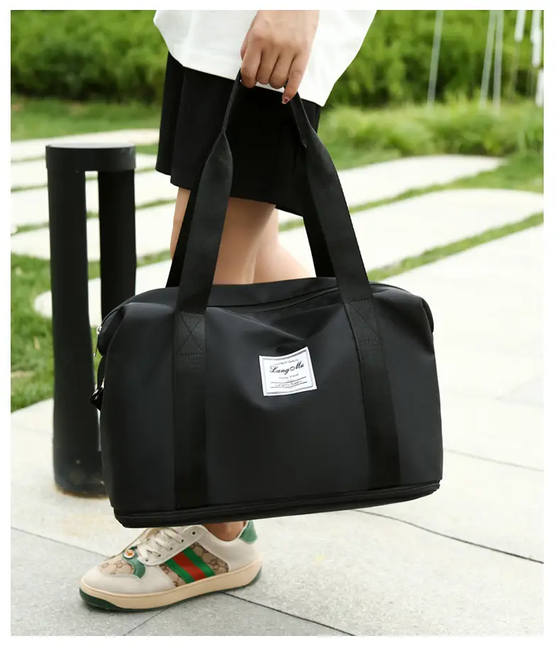 Custom Printed Logo Travel Bag Large Capacity Outdoor Travel Bag Luggage Bag Satchel Shoulder Bag Fitness Bag — feature 20