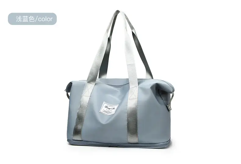Custom Printed Logo Travel Bag Large Capacity Outdoor Travel Bag Luggage Bag Satchel Shoulder Bag Fitness Bag — feature 34