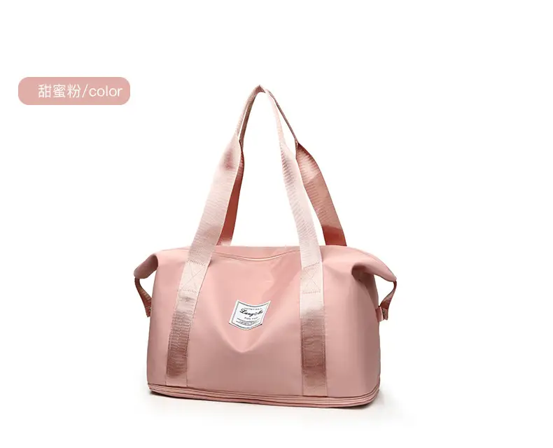 Custom Printed Logo Travel Bag Large Capacity Outdoor Travel Bag Luggage Bag Satchel Shoulder Bag Fitness Bag — feature 35