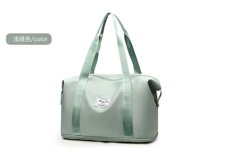 Custom Printed Logo Travel Bag Large Capacity Outdoor Travel Bag Luggage Bag Satchel Shoulder Bag Fitness Bag — feature 37
