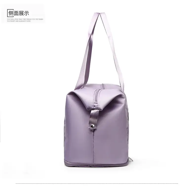 Custom Printed Logo Travel Bag Large Capacity Outdoor Travel Bag Luggage Bag Satchel Shoulder Bag Fitness Bag — feature 40